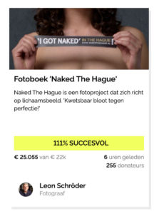 crowdfunding Naked The Hague