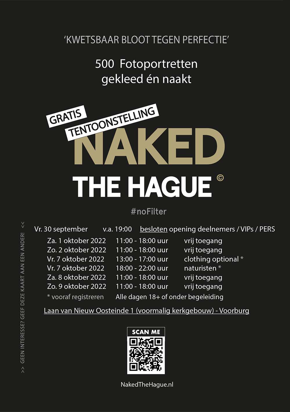 Naked The Hague tentoonstelling