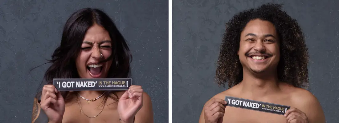 Naked serie banner Naked the Hague