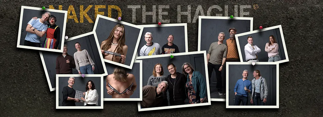 Naked serie banner Naked the Hague