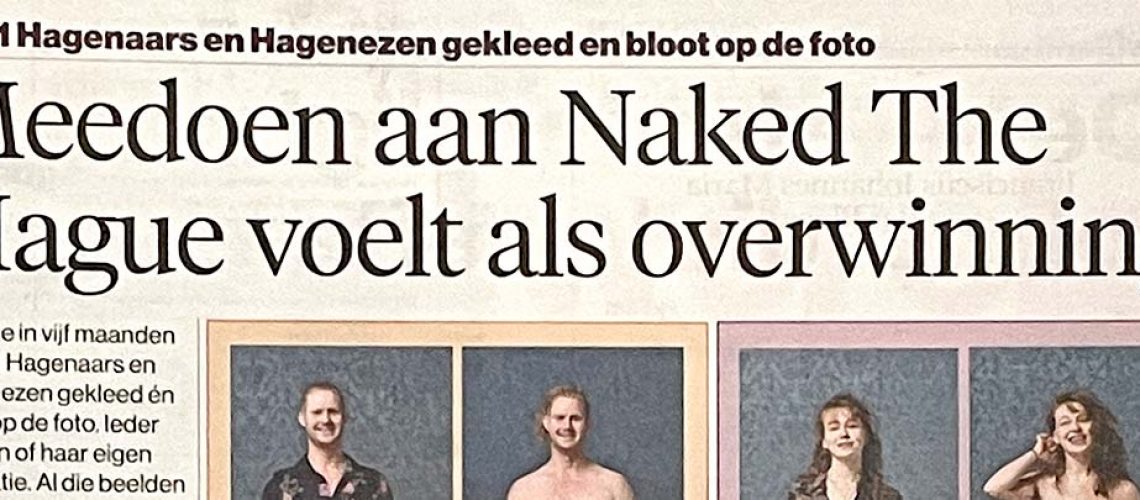 AD kop Naked The Hague
